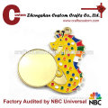 Wholesale cheap Colorful Animal Souvenir Mascot custom metal medals